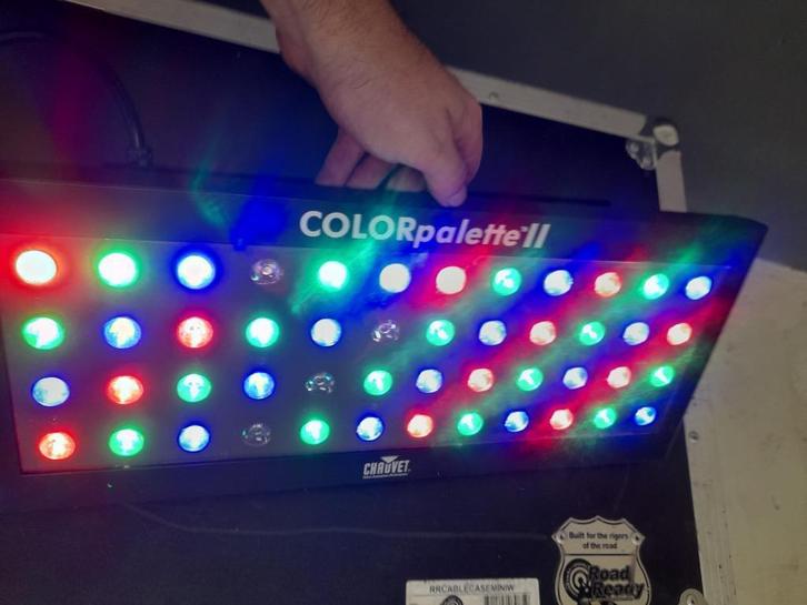 Chauvet colorpallet 2, Muziek en Instrumenten, Licht en Laser, Gebruikt, Licht, Kleur, Ophalen