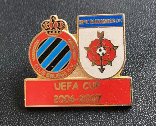 PIN Club Brugge FC Bruges RUZOMBEROK MFK, Verzamelen, Speldjes, Pins en Buttons, Zo goed als nieuw, Speldje of Pin, Sport, Ophalen of Verzenden