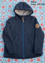 Hoodie Elkline blauw met pels – Maat 140-146, Jongen, Trui of Vest, Ophalen of Verzenden, Zo goed als nieuw