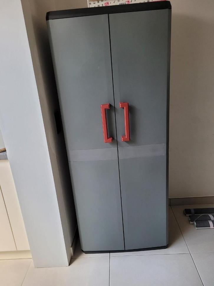 2 Nieuwe Keter Quadra opbergkasten voor binnen & buiten, Huis en Inrichting, Kasten | Roldeurkasten en Archiefkasten, Nieuw, 150 tot 200 cm