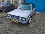 Golf 1 cabrio 1990 servo 98pk, Auto's, Voorwielaandrijving, Stof, Zwart, Cabriolet
