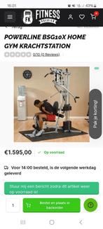 Krachtstation homegym bodysolid powerline, Ophalen, Overige materialen, Benen, Krachtstation