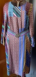 Caroline Biss 42 NIEUW Kleurrijke zijde jurk, Kleding | Dames, Jurken, Overige kleuren, Maat 42/44 (L), Nieuw, Ophalen of Verzenden