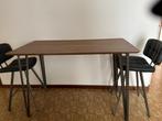 Bartafel met 2 krukken, Huis en Inrichting, Tafels | Statafels, Ophalen, Nieuw