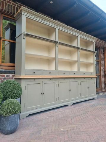 Massief houten boekenkast/bibliotheekkast GRATIS LEVERING  beschikbaar voor biedingen