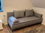 ZETELBED- BEDBANK, Maison & Meubles, Chambre à coucher | Canapés-lits, 100 cm, Gris, Comme neuf, Enlèvement