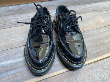 Dr Martens Belladonna 40 zwarte lakleer derby UK 6.5 US 8.5 beschikbaar voor biedingen