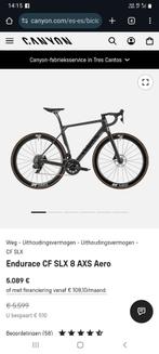 Nieuwe Canyon Endurance racefiets SLX8 Aero, Carbon, Heren, Nieuw, Ophalen