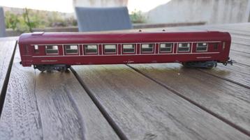Wagon restaurant pour train électrique -JOUEF 1980, Enlèvement, Utilisé, Wagon, Jouef