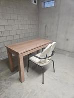 Burteautafel lichte eik en bureaustoel Rohde en Grahl., Ophalen, Gebruikt, Bureau
