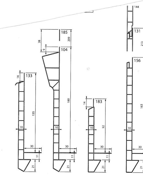 uitverkoop Dakgootbekleding boezemplank kernis Deceuninck, Doe-het-zelf en Bouw, IJzerwaren en Bevestigingsmiddelen, Nieuw, Ophalen