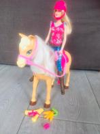 Barbie met paard, Kinderen en Baby's, Speelgoed | Poppen, Ophalen of Verzenden, Zo goed als nieuw, Barbie
