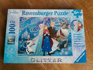 Puzzel Frozen - 100 stukjes beschikbaar voor biedingen