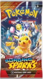 Pokémon Surging Sparks Booster Pack – Slechts €7,50!, Hobby en Vrije tijd, Verzamelkaartspellen | Pokémon, Ophalen of Verzenden