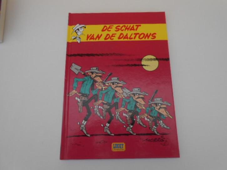 strip - Lucky Luke "De schat van de Daltons", Boeken, Stripverhalen, Gelezen, Eén stripboek, Ophalen of Verzenden