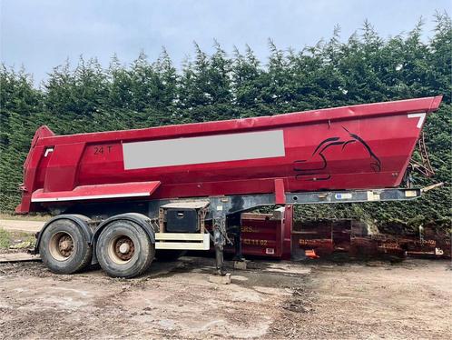 2004 DMC Oplegger - Meiller hydraulische opbouw, Auto's, Vrachtwagens, Bedrijf, Aanhangers en Opleggers, Overige brandstoffen