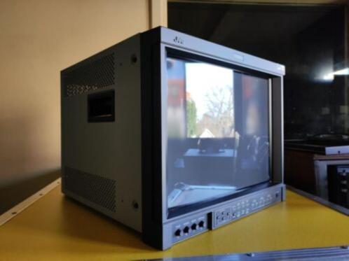 JVC DT-V1710CG CRT-kleurenvideo-multiformaatmonitor HDSD SDI, Audio, Tv en Foto, Vintage Televisies, Gebruikt, 40 tot 60 cm, Overige merken