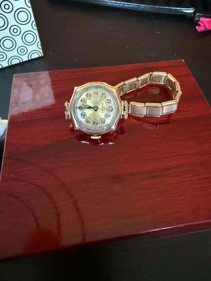 Rolex Precision Dameshorloge 9 Karaat Goud (inruil mogelijk), Handtassen en Accessoires, Horloges | Antiek, Goud, Verguld, Ophalen of Verzenden