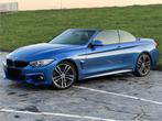 Bmw 425d Cabrio/M-Sport/2017/Garantie, Auto's, BMW, Automaat, Achterwielaandrijving, Cabriolet, Blauw