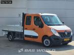 Renault Master 125PK Open Laadbak Dubbel Cabine Navi Pritsch, Auto's, Euro 5, Gebruikt, 4 cilinders, Leder