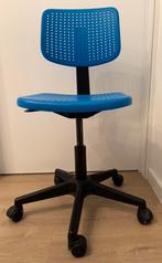 Bureaustoel kind Ikea, Huis en Inrichting, Bureaustoelen, Ophalen, Gebruikt, Blauw, Bureaustoel