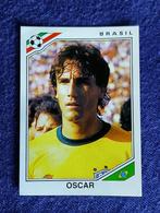 Panini sticker card voetbal ' WK Mexico 1986 - Oscar  #244', Verzamelen, Ophalen of Verzenden, Nieuw, Poster, Plaatje of Sticker