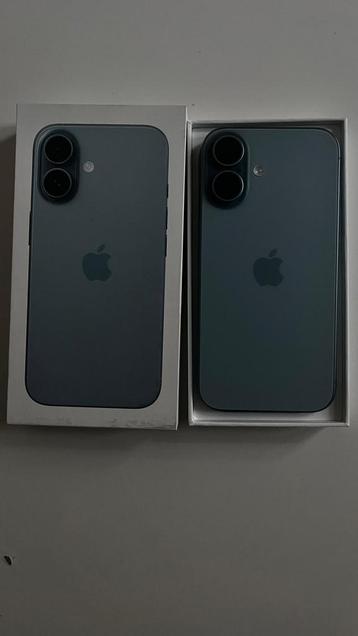 Iphone 16 bleu 128gb, Enlèvement, Comme neuf, Bleu