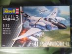 Revell F-4J Phantom II, mod 03941, Hobby en Vrije tijd, Modelbouw | Vliegtuigen en Helikopters, Nieuw, Revell, Vliegtuig, 1:72 tot 1:144