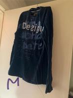 Desigual t-shirt met lange mouwen maat M, Blauw, Maat 48/50 (M), Ophalen of Verzenden, Desigual