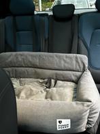 Grijs kleurige honden mand voor in wagen, Ophalen, Gebruikt, Stof