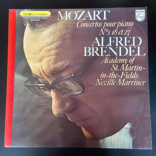 LP  Mozart Brendel piano concerto 18 & 27 Marriner 1975 NM, Cd's en Dvd's, Vinyl | Klassiek, Classicisme, Ophalen of Verzenden