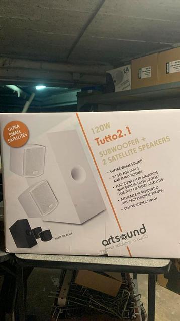 Artsound TUTTO2.1(2 SATELITE SPEAKERS) beschikbaar voor biedingen