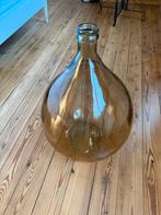 Dam jeanne Vaas glas, Huis en Inrichting, Woonaccessoires | Vazen, Ophalen, Zo goed als nieuw, Glas
