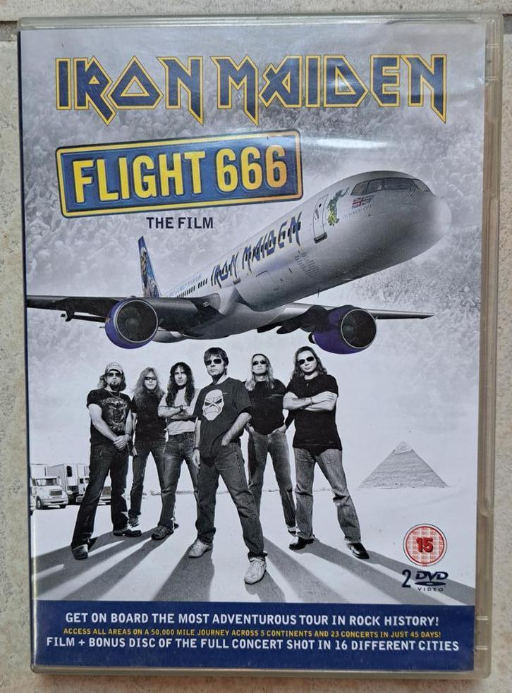 DVD(2) Iron Maiden Flight 666, CD & DVD, DVD | Musique & Concerts, Envoi