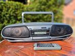 Vintage boombox Panasonic RX-DT505, Audio, Tv en Foto, Met cd-speler, Zo goed als nieuw, Radio, Verzenden