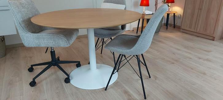 ronde tafel 110 cm doorsnede, Huis en Inrichting, Tafels | Eettafels, Nieuw, Rond, Ophalen
