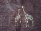 Tissu  ,  type tapisserie , girafe , 4m50 x 1m44, Hobby en Vrije tijd, Ophalen, Nieuw, Bruin