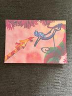 Postkaart Disney The Lion King 'giraf', Plaatje of Poster, Zo goed als nieuw, Leeuwenkoning of Jungle Boek, Verzenden