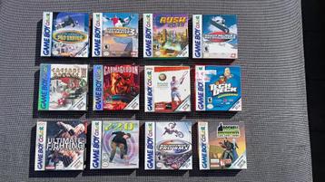 12 nieuwe Nintendo Game Boy Color spellen beschikbaar voor biedingen