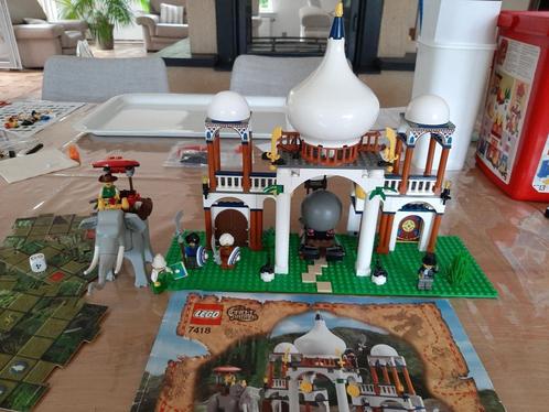 Lego set 7418 Orient Expedition - Scorpion Palace, Kinderen en Baby's, Speelgoed | Duplo en Lego, Gebruikt, Lego, Complete set