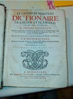 DICTIONAIRE  FRANCOIS ET FLAMAND,  FORMÉ SUR CELUI DE  M. PI, Enlèvement ou Envoi