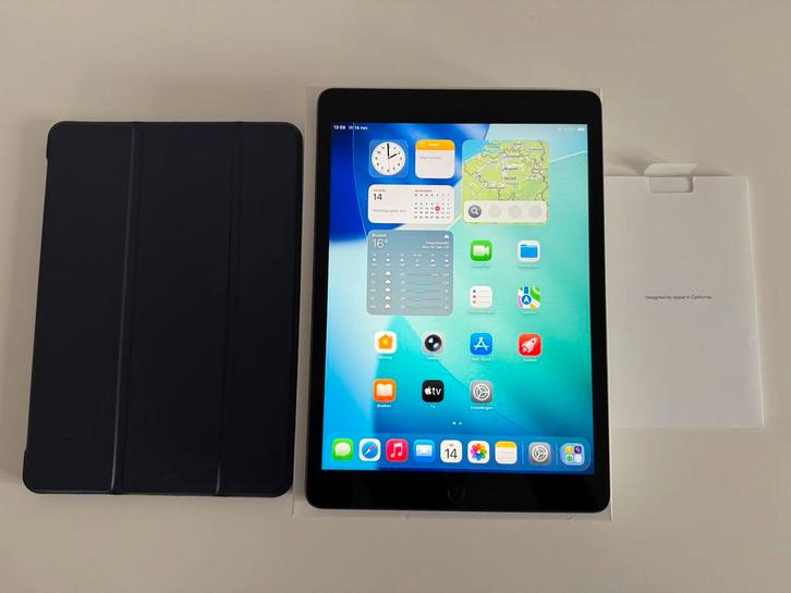 Ipad 9e gen wifi+4g met lader/hoes/screenprotector als nieuw, Computers en Software, Apple iPads, Zo goed als nieuw, 64 GB, Ophalen of Verzenden