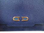 Delvaux portefeuille paars blauw, Handtassen en Accessoires, Portemonnees, Overige merken, Gebruikt, Blauw, Ophalen of Verzenden