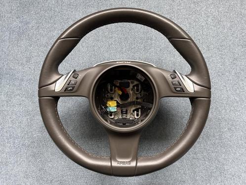 911 Boxster Cayenne Panamera donkergrijs stuur stuurwiel PDK, Auto-onderdelen, Besturing, Porsche, Gebruikt, Ophalen of Verzenden