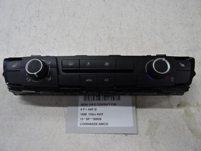 BEDIENINGSPANEEL AIRCO BMW 1 serie (F20) (01-2010/06-2019), Auto-onderdelen, Dashboard en Schakelaars, BMW, Gebruikt