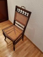Oude stoel met nieuwe rieten zitting, Antiek en Kunst, Ophalen
