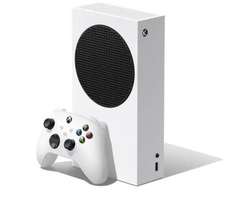 XBOX Series S + games + game pass + Headset, Games en Spelcomputers, Spelcomputers | Xbox Series X en S, Zo goed als nieuw, Xbox Series S