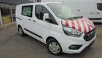 FORD TRANSIT CUSTOM L1H1 - 130 PK - CRUISE - TREKHAAK - GAR., Voorwielaandrijving, 1998 cc, Stof, Euro 6