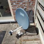 Sab schotelantenne  met dubbele kop., Audio, Tv en Foto, Schotelantennes, Ophalen, Gebruikt, (Schotel)antenne