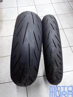 Bridgestone S22 banden set 120/70ZR 180/55ZR17 voorband acht, Motoren, Gebruikt